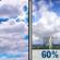 Monday: Partly Sunny then Showers And Thunderstorms Likely