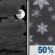 Tuesday Night: Mostly Cloudy then Chance Snow Showers