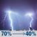 Wednesday Night: Showers and thunderstorms likely. Mostly cloudy, with a low around 55. West wind 0 to 10 mph. Chance of precipitation is 70%. New rainfall amounts less than a tenth of an inch possible. Wednesday Night: Showers And Thunderstorms Likely