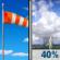 Tuesday: Sunny then Chance Showers And Thunderstorms