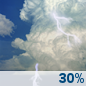 This Afternoon: Chance Showers And Thunderstorms
